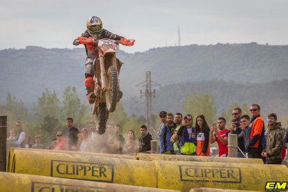 Numeroso público se dio cita ayer para ver la segunda jornada de las World Enduro Super Series en Solsona.