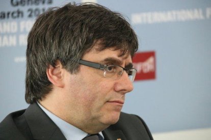 L'expresident de la Generalitat Carles Puigdemont