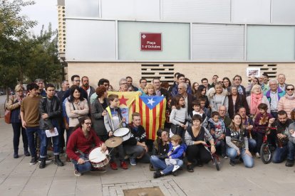 El CDR de Cappont ja va rebatejar la plaça al novembre.