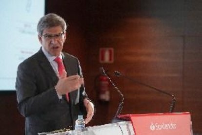 Santander no ve riesgo de burbuja en España y pide una solución para Catalunya