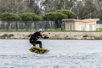 Doble podio del Alpipark en cablewakeboard