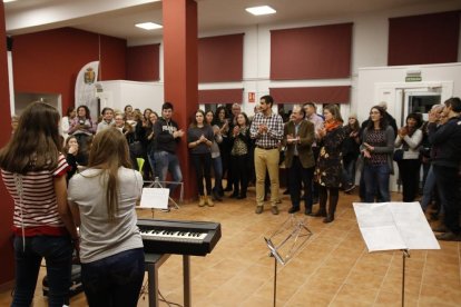 Imagen de la inauguración del centro para los jóvenes de Vielha. 