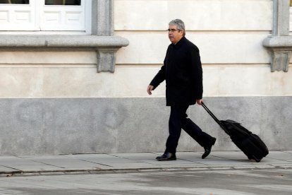 El abogado Francesc Homs, exdiputado del Parlament y el Congreso, ejerce la defensa de Joaquim Forn, Jordi Turull y Josep Rull.