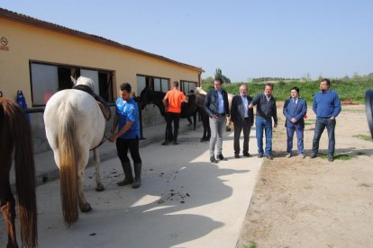 La presentación del certamen, en el instituto Mollerussa. 