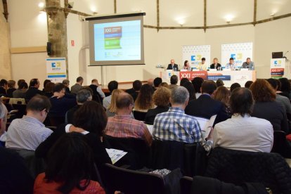 La jornada se desarrolló en la sala de Sant Domènec y el Cetap.