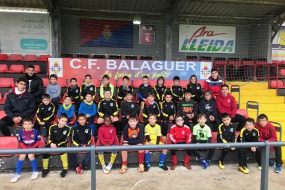 En marcha el Campus de Nadal del CF Balaguer con una treintena de participantes