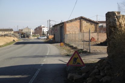 Las obras a principios de año para habilitar el camino escolar.