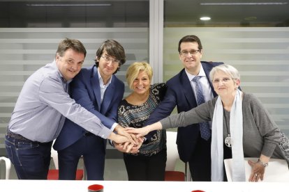 Mamapop, La Caixa e IRBLleida rubricaron de nuevo su colaboración