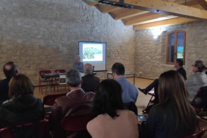 La presentación en La Floresta del estudio de la Fundació Món Rural. 