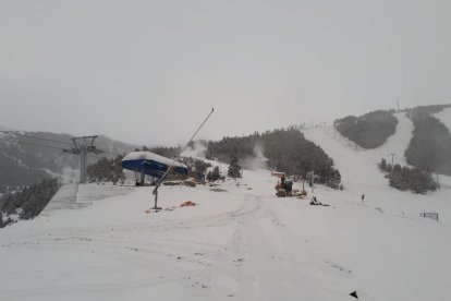 La estación de Baqueira suma ya 30 centímetros.