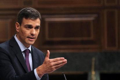 El presidente del Gobierno, Pedro Sánchez.