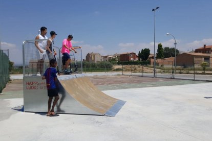 La nueva pista se abre hoy al público. 