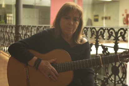 Maria del Mar Bonet, una de les poques cantants de l’època.