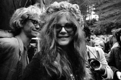 Imatge de la cantant nord-americana Janis Joplin.