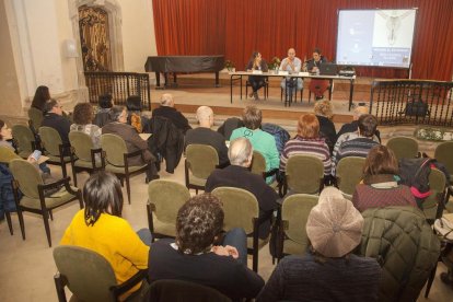 Un moment de la jornada celebrada ahir a Cervera.