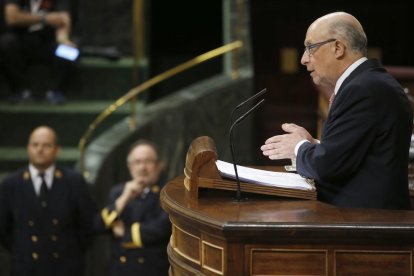 El ministre d'Hisenda i Funció Pública, Cristóbal Montoro