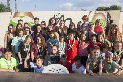 Els escoltes de Bellpuig estrenen local a l’antic escorxador