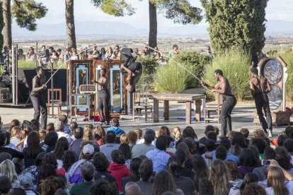 Un espectacle al Parc de Sant Eloi