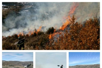 Crema prescrita aquesta setmana dels Rurals a les Valls d’Aguilar.