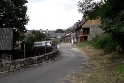 Imatge d’arxiu del carrer Pijauert de Les.