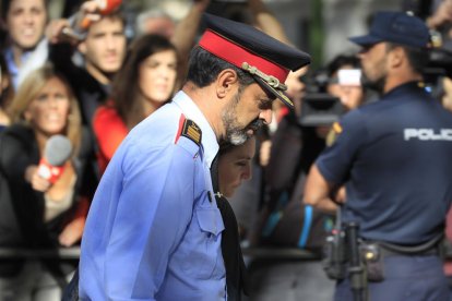 El major dels Mossos d'Esquadra, Josep Lluís Trapero.