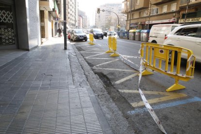 Imatge d’un tram d’Alcalde Porqueres.