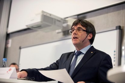 Carles Puigdemont a Brussel·les