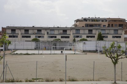 Els mòduls prefabricats de l’institut de Torrefarrera.