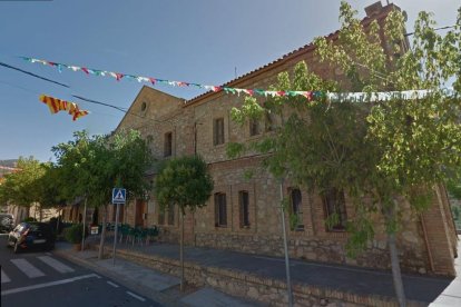 La zona del Casal de Sant Llorenç de Montgai.