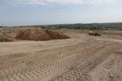 Els primers treballs per ampliar l’abocador comarcal de les Garrigues a les Borges Blanques.