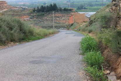 Un dels tres camins que es reformaran a Aitona.