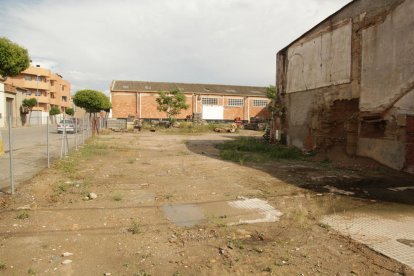 La zona donde se construirá el nuevo ambulatorio.