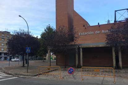 El punt on hi haurà els dos punts de recàrrega.