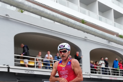 El lleidatà Diego Armenteros, segon a l’Europeu de triatló