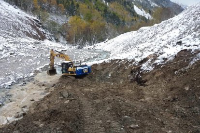 Comencen les obres per evitar els abocaments d’argiles a la Garona