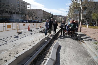 Carril bici de Rambla d'Aragó al Pont Universitat