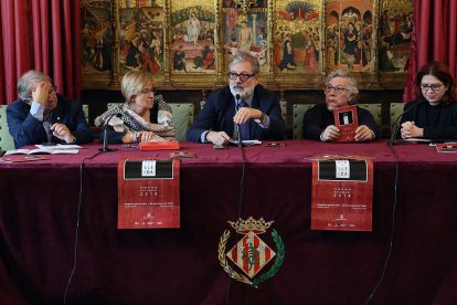 L'acte de presentació del festival de poesia.