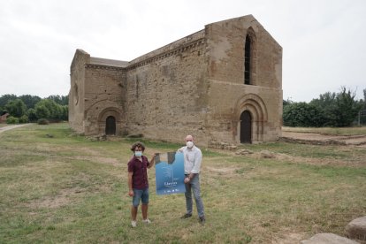 Presentación ayer en el monasterio de Santa Maria de les Franqueses del nuevo Festival Llavors.