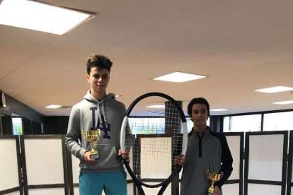 Carles Solana, del CT Lleida, campeón cadete del Open Pere Masip