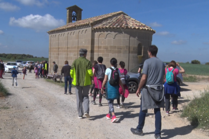 Èxit de la primera caminada familiar amb motiu de l'1 de maig a Guissona