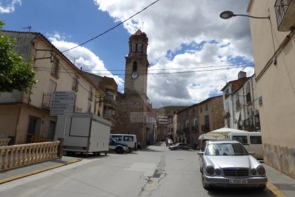 Una vista de la Granja d'Escarp