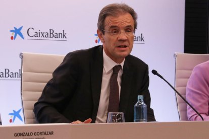 Imagen de archivo del presiden de Caixabank, Jordi Gual.