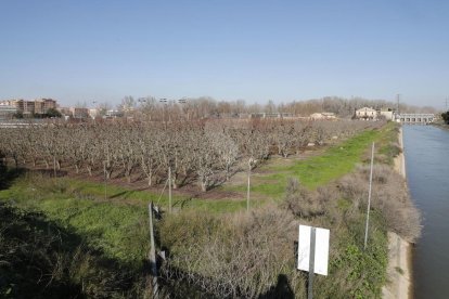 Finca que va adquirir la comunitat musulmana al setembre, al costat del pont de Pardinyes.