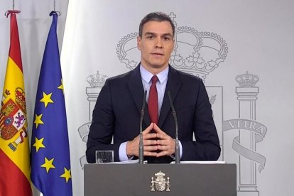 La compareixença de Pedro Sánchez es va demorar fins a les 21.00 hores.