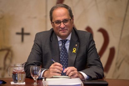 El president de la Generalitat, Quim Torra,.