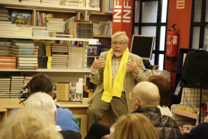 Jordi Viader, ahir durant la presentació de ‘Gust de Cacau’.