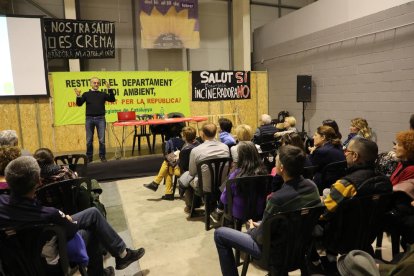 Conferència, ahir, a la tercera i última jornada de Fira Natura.