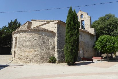 Temple amb jardí