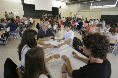 Concurs de matemàtiques en família a l’institut La Mitjana