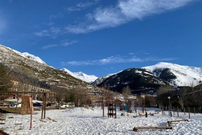 El parque que forma parte de la zona de ocio del Pla de l’Ermita.